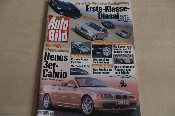 Deckblatt Auto Bild (46/1999)